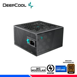 FUENTE DE PODER DEEPCOOL PL650D, 80 PLUS BRONZE, 650W