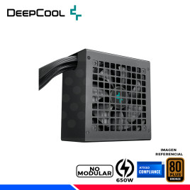 FUENTE DE PODER DEEPCOOL PL650D, 80 PLUS BRONZE, 650W