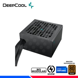 FUENTE DE PODER DEEPCOOL PL650D, 80 PLUS BRONZE, 650W