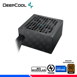 FUENTE DE PODER DEEPCOOL PL750D, 80 PLUS BRONZE, 750W