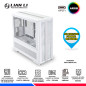 CASE LIAN LI V3000PW GGF EDITION WHITE, 3 MODOS, ARGB, V/TEMPLADO
