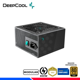 FUENTE DE PODER DEEPCOOL PN850M, 80 PLUS GOLD MODULAR, 850W