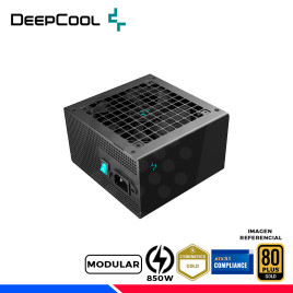 FUENTE DE PODER DEEPCOOL PN850M, 80 PLUS GOLD MODULAR, 850W