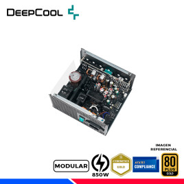 FUENTE DE PODER DEEPCOOL PN850M, 80 PLUS GOLD MODULAR, 850W