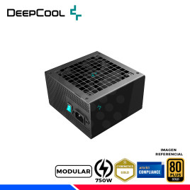 FUENTE DE PODER DEEPCOOL PN750M, 80 PLUS GOLD MODULAR, 750W