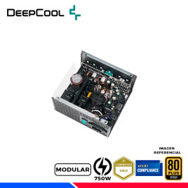 FUENTE DE PODER DEEPCOOL PN750M, 80 PLUS GOLD MODULAR, 750W