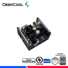 FUENTE DE PODER DEEPCOOL PX1000P, 80 PLUS PLATINUM, FULL MODULAR, 1000W