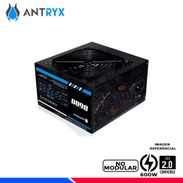 FUENTE DE PODER ANTRYX B600W V3, 2.3 BOX