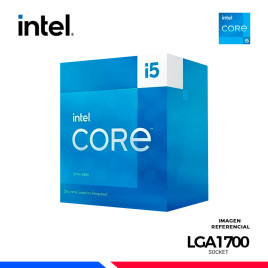 PROCESADOR INTEL CORE i5-13400F, Cache 20MB, Hasta 4.6 Ghz.