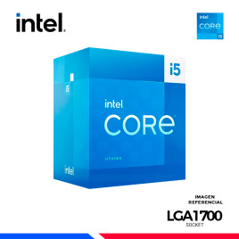 PROCESADOR INTEL CORE i5-13400, Cache 20MB, Hasta 4.60 Ghz.