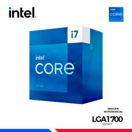 PROCESADOR INTEL CORE i7-13700, Cache 30MB, Hasta 5.2 Ghz.
