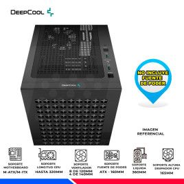 CASE DEEPCOOL CH370, V/TEMPLADO