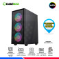 CASE GAMING GAMEMAX STORM BK MALLA, 4 COOLER RGB, V/TEMPLADO CASE GAMING GAMEMAX STORM BK MALLA, 4 COOLER RGB, V/TEMPLADO