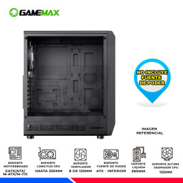 CASE GAMING GAMEMAX Forge Ab, 6 COOLER ARGB, MALLA