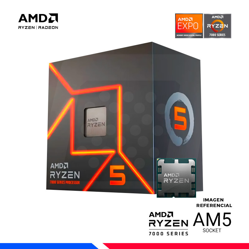 PROCESADOR AMD RYZEN 5 7600, AM5
