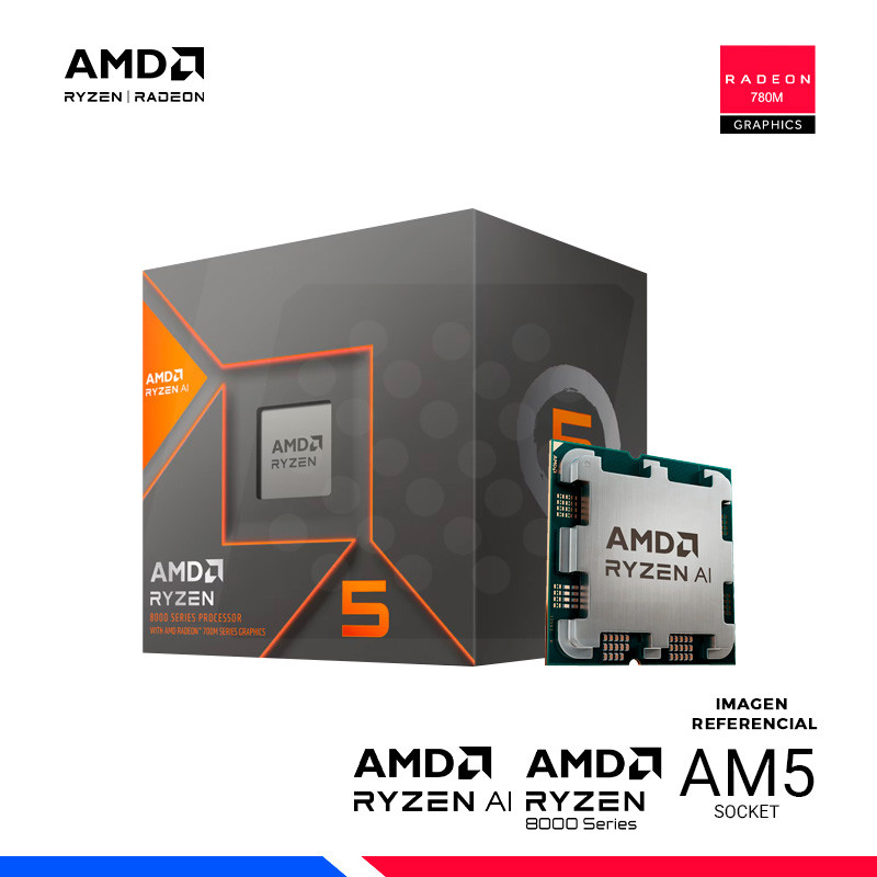 PROCESADOR AMD RYZEN 5 8600G, AM5