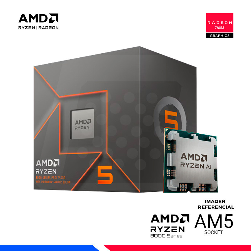 PROCESADOR AMD RYZEN 5 8500G, AM5