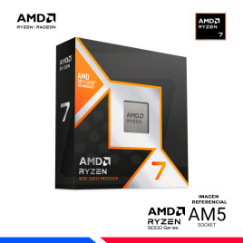 PROCESADOR AMD RYZEN 7 9800X3D, Cache 96 MB, Hasta 5.2 Ghz, AM5