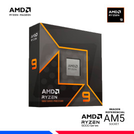 PROCESADOR AMD RYZEN 9 9900X, Cache 64 MB, Hasta 5.6 Ghz, AM5