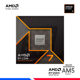 PROCESADOR AMD RYZEN 7 9700X, Cache 32 MB, Hasta 5.5 Ghz, AM5