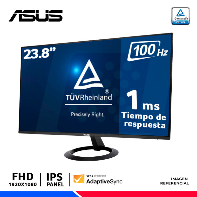 MONITOR GAMING ASUS VZ24EHF Eye Care, Ultra Slim, 23.8" IPS, FHD, 100Hz, 1ms MONITOR GAMING ASUS VZ24EHF Eye Care, Ultra Slim, 23.8" IPS, FHD, 100Hz, 1ms