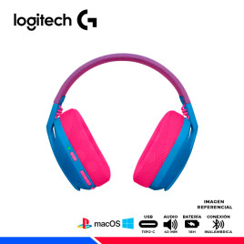 AURICULAR GAMING LOGITECH G435 INALAMBRICO LIGHTSPEED BLUE