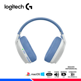 AURICULAR GAMING LOGITECH G435 INALAMBRICO LIGHTSPEED WHITE