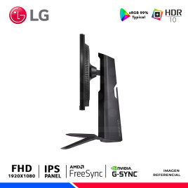 MONITOR GAMING LG UltraGear 24GS65F-B, 24" IPS, FHD, 180Hz, 1ms, NVIDIA G-Sync