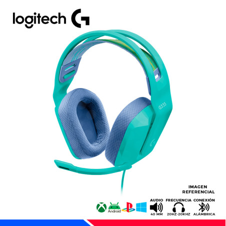 AURICULAR GAMING LOGITECH G335 MINT