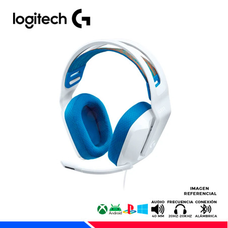 AURICULAR GAMING LOGITECH G335 WHITE