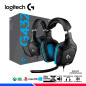 AURICULAR GAMING LOGITECH G432, 7.1, BLACK
