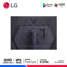 MONITOR GAMING LG ULTRAGEAR 27GS75Q-B, 27" IPS, QHD, 180HZ, OC 200Hz, 1ms, G-Sync,