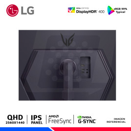 MONITOR GAMING LG 32GS75Q-B, 32" UltraGear IPS, QHD, 180Hz, 1ms. G-Sync, FreeSync