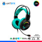 AURICULAR ANTRYX IRIS-K TURQUOISE, 7.1 VIRTUAL SURROUND, USB, RAINBOW AURICULAR ANTRYX IRIS-K TURQUOISE, 7.1 VIRTUAL SURROUND, USB, RAINBOW