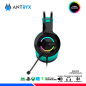 AURICULAR ANTRYX IRIS-K TURQUOISE, 7.1 VIRTUAL SURROUND, USB, RAINBOW AURICULAR ANTRYX IRIS-K TURQUOISE, 7.1 VIRTUAL SURROUND, USB, RAINBOW
