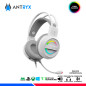 AURICULAR ANTRYX IRIS-W GRIS, 7.1 VIRTUAL SURROUND, USB, RAINBOW AURICULAR ANTRYX IRIS-W GRIS, 7.1 VIRTUAL SURROUND, USB, RAINBOW
