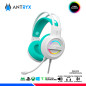 AURICULAR ANTRYX IRIS-W TURQUESA, 7.1 VIRTUAL SURROUND, USB, RAINBOW AURICULAR ANTRYX IRIS-W TURQUESA, 7.1 VIRTUAL SURROUND, USB, RAINBOW