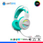 AURICULAR ANTRYX IRIS-W TURQUESA, 7.1 VIRTUAL SURROUND, USB, RAINBOW AURICULAR ANTRYX IRIS-W TURQUESA, 7.1 VIRTUAL SURROUND, USB, RAINBOW