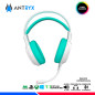 AURICULAR ANTRYX IRIS-W TURQUESA, 7.1 VIRTUAL SURROUND, USB, RAINBOW AURICULAR ANTRYX IRIS-W TURQUESA, 7.1 VIRTUAL SURROUND, USB, RAINBOW