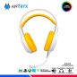 AURICULAR ANTRYX IRIS-W YELLOW, 7.1 VIRTUAL SURROUND, USB, RAINBOW AURICULAR ANTRYX IRIS-W YELLOW, 7.1 VIRTUAL SURROUND, USB, RAINBOW