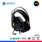 AURICULAR ANTRYX RAIDER PLUS BLACK 7.1 VIRTUAL SURROUND RGB AURICULAR ANTRYX RAIDER PLUS BLACK 7.1 VIRTUAL SURROUND RGB