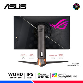 MONITOR ASUS ROG Swift PG279QM, 27" Fast IPS, QHD, 240Hz, 1ms, Nvidia G-Sync