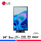 MONITOR LG BUSINESS 24BK550Y-B, 24" IPS, FHD, 75Hz, 5ms, PARLANTE, PIVOT MONITOR LG BUSINESS 24BK550Y-B, 24" IPS, FHD, 75Hz, 5ms, PARLANTE, PIVOT