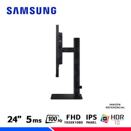 MONITOR SAMSUNG LS24D600EALXPE, ViewFinity S6, 24" IPS, QHD, 100Hz, 5ms