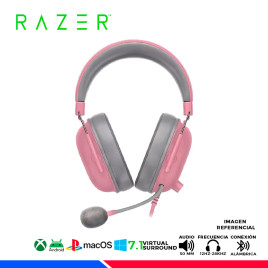 AURICULAR RAZER BLACKSHARK V2 X, MULTIPLATAFORMA, 7.1, CUARZO