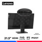 MONITOR LENOVO ThinkVision E22-28, 21.5" IPS, FHD, 60Hz, 6ms. MONITOR LENOVO ThinkVision E22-28, 21.5" IPS, FHD, 60Hz, 6ms.
