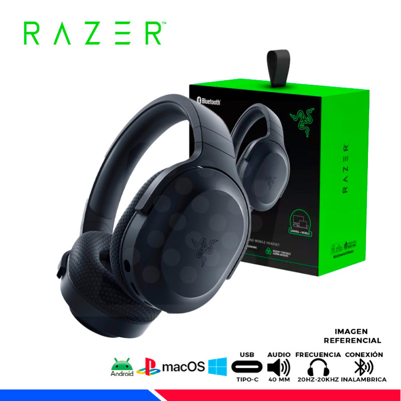 AURICULAR RAZER BARRACUDA X, INALAMBRICO/BT, BLACK AURICULAR RAZER BARRACUDA X, INALAMBRICO/BT, BLACK