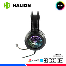 AURICULAR GAMING HALION HA-S6R, RGB