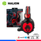 AURICULAR GAMING HALION S2 MONKEY NEGRO/ROJO