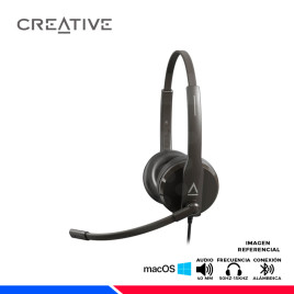 AURICULAR CREATIVE HS-230, USB, BLACK